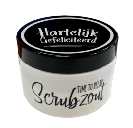 Scrubzout | Hartelijk Gefeliciteerd | 6 stuks