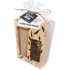 Handverzorging Set | Jij bent Goud waard | 6 stuks