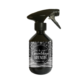 Roomspray 300 ml | Voor de meest geweldige Vriendin | 6 stuks