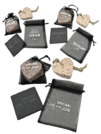 Try-Outpakket | Zeephartje met onderzetter | 10 x 3 stuks