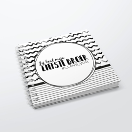 Invulboeken | Liefste Broer | 3 stuks