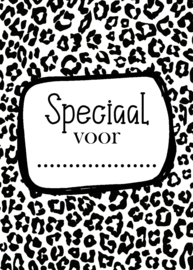 F103 kaartje 7.5 x 10.5 cm Speciaal voor ... v.e 20 stuks