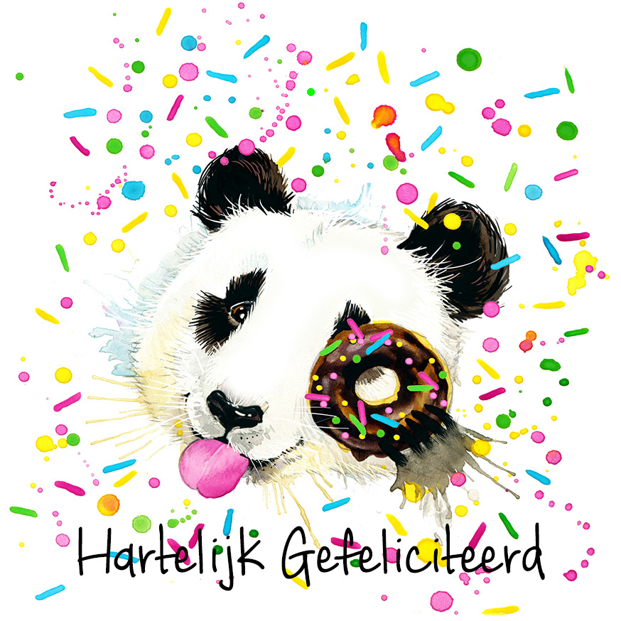 Bloemenkaartje House of Humor 7x7 dubbel vak 101