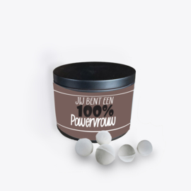 Bruisballen mini | Jij bent een 100% Powervrouw | 6 stuks