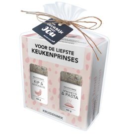 Kruidenpotjes Set | Voor de liefste Keukenprinses | 6 stuks
