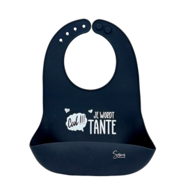Slabbetjes | Cool!!! Je wordt Tante | 6 stuks
