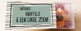 Doosje groot Sprinkels 302 Snoepjes knuffels & een dikke zoen!