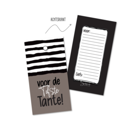 Cadeaulabels | Tante | 20 stuks