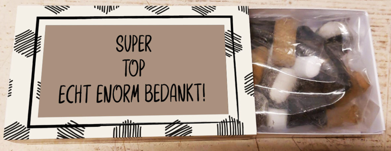 Doosje groot Sprinkels 311 Super top echt enorm bedankt!