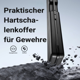Wapenkoffer | geweerkoffer - 97,8 × 42 × 17,3 cm - IP67 | schuimrubber