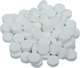 Ontkalkingspoeder  1kg + reinigingstabletten 100x 2gr universeel - aanbieding !!!