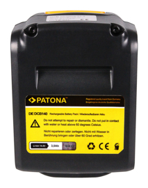 Accu batterij voor DeWalt DCB140 / DCB141 / DCB142 - 14.4V - 3000mAh Li-ion