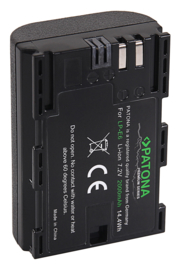 Accu voor Canon LP-E6 | LPE6 2000mAh  Premium Series