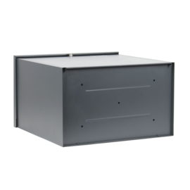 Pakket box grijs  - 508 x 315 x 500mm / Pakketbrievenbus wand thuis