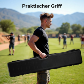 Wapenkoffer | geweerkoffer - 97,8 × 42 × 17,3 cm - IP67 | schuimrubber
