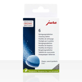 Reinigingstabletten 3 in 1 origineel Jura - 6 stuks x 3,4 gram