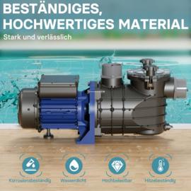 Zwembadpomp | filterpomp 10800l/u - 180W