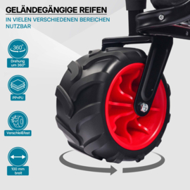 Bolderkar | handkar | opvouwbaar | laadgewicht 80kg