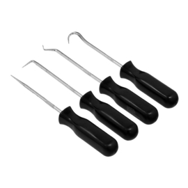 Mini haken set 4-delig reparaties koffiemachines - O-ringen | RVS | 135mm