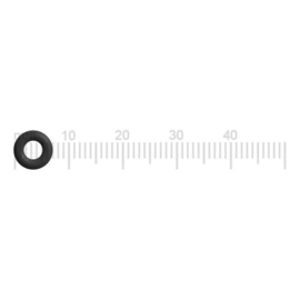 Jura drukslang (MVQ) O-ring originele maat 3,4x 1,9