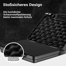 Wapenkoffer | pistoolkoffer - 310 x 256 x 85,6 mm