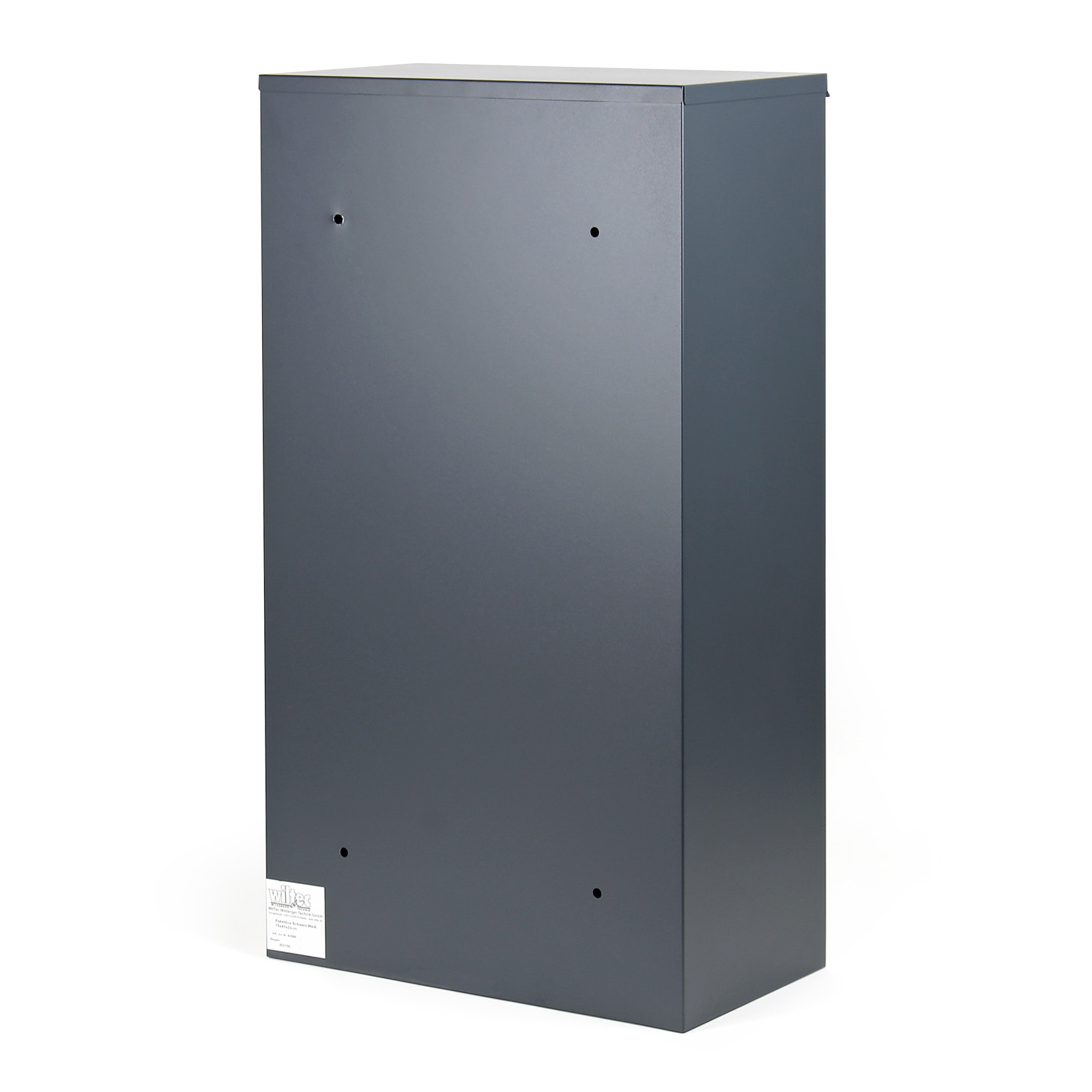 Pakket box grijs  - 410 x 220 x 750 mm / Pakketbrievenbus - staand