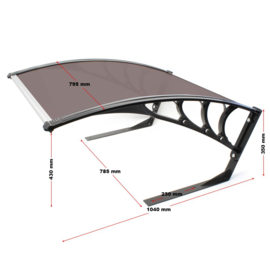 Afdak voor uw robotmaaier - 104 x 80 x 40 cm / UV bescherming