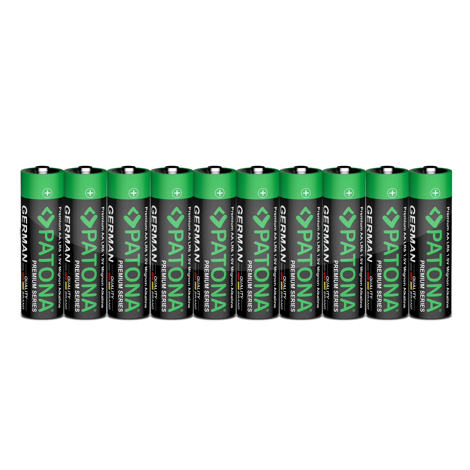 10x Premium Patona batterij AA - mignon LR06 | alkaline