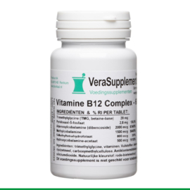 VeraSupplements / Biovitaal - B12 Complex | 60 SL- tabletten
