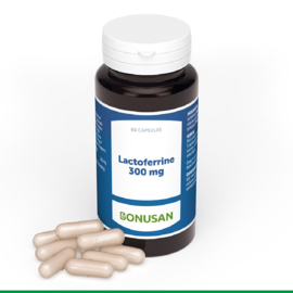 Bonusan Lactoferrine 300 mg - 60 capsules maagresistent