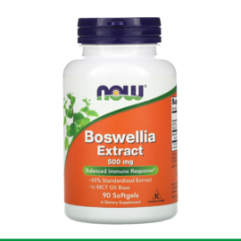 NOW - Boswellia Extract 500mg | 90 softgels