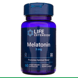 LIFE Extension - Melatonin 3mg - 60 vega caps