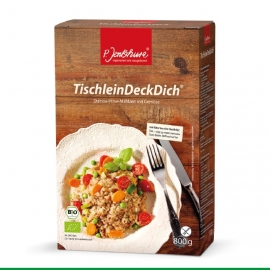 P. Jentschura TischleinDeckDich - Glutenvrije Bio Maaltijd - 400 g