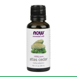 NOW Atlas Cedar - Eterische olie 30ml