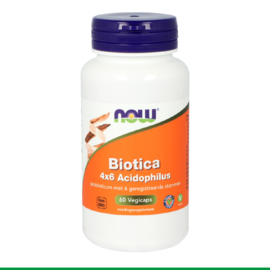 NOW Biotica Blis 4x6Acidophillus - 60 vegicaps