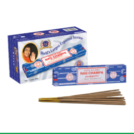 Nag Champa Wierook - Nag Champa Agarbatti - 40 gram Wierook