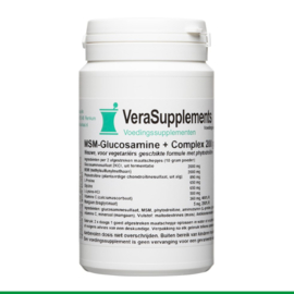 VeraSupplements - MSM-Glucosamine+ Complex 200 gr. Veg For.