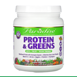 Paradise Herbs Protein & Greens - 454gr - 16OZ