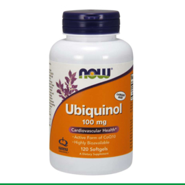 NOW - Ubiquinol 100mg | 120 softgels