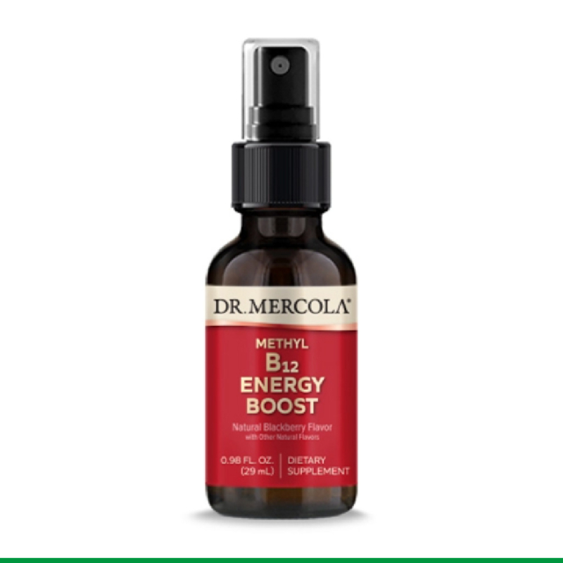 dr Mercola - Metyl Vitamin B12 - 25 ml - Energy Boost