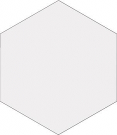 Hexa White 23x27cm