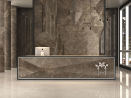 Bayona  Mokka polished  120x260cm