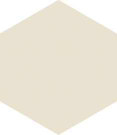 Hexagon white 17,5x20,2cm