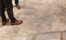 crosscut beige modular