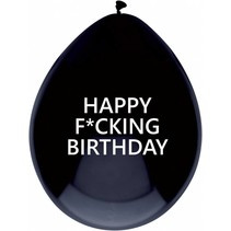 Ballonnen Happy F*cking Birthday  5st