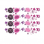 Confetti 70 jaar Sparkling Pink