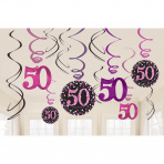 Hangslingers Sparkling Pink 50 jaar