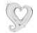 Chain Heart - Silver - 94cm Artikelnummer: 85126