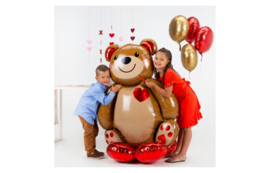 Airloonz - Big Cuddley Teddy - A86cm x 122cm