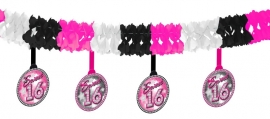 Slinger met onderhanger Deco Sweet 16